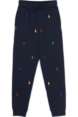 Ralph Lauren Pantalones de chándal con motivo Polo Pony