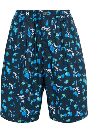 Marni Bermudas náuticas Dripping con estampado abstracto