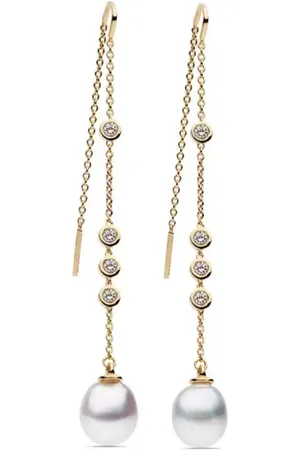 Autore Pendientes Portia con cristales y perla