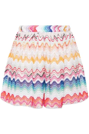 Missoni Pantalones cortos con estampado en zigzag