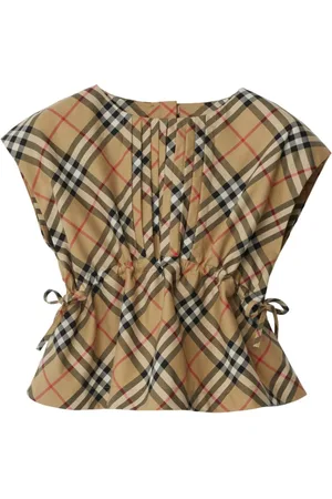 Burberry Top con estampado Vintage Check