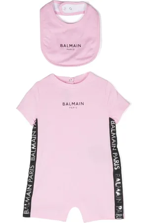 Balmain Conjunto con logo estampado