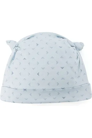 Emporio Armani Gorro con logo estampado