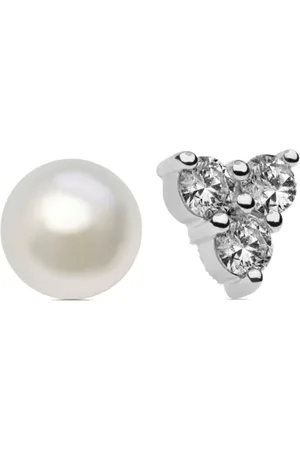 Autore Pendientes Saskia con perla y plata de ley
