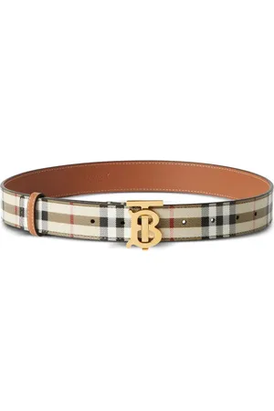 Burberry Cinturón TB a cuadros