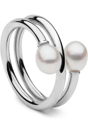 Autore Anillo Camille en oro de 9 ct con perla