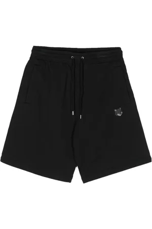 Maison Kitsuné Pantalones cortos de chándal con parche Fox