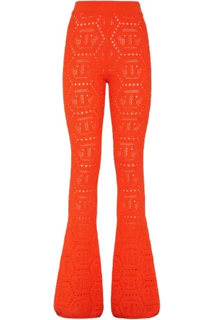 Philipp Plein Pantalones bootcut con monograma