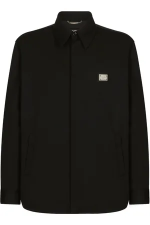 Dolce & Gabbana Sobrecamisa con placa del logo