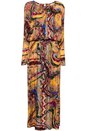 PIERRE-LOUIS MASCIA Vestido con estampado abstracto