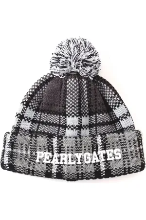 PEARLY GATES Gorro con logo bordado y pompón