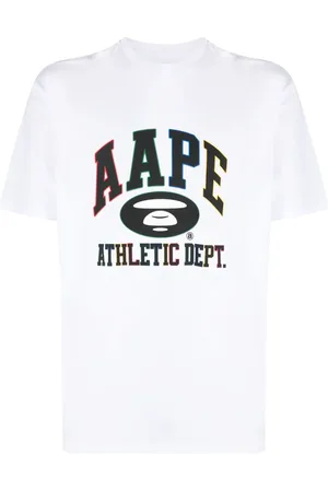 A Bathing Ape Camiseta con logo estampado