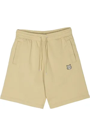 Maison Kitsuné Pantalones cortos de chándal con parche Fox