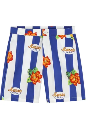 Kenzo Bermudas con logo estampado