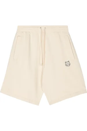 Maison Kitsuné Pantalones cortos de chándal con parche Fox