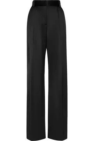 Philipp Plein Pantalones anchos de talle alto