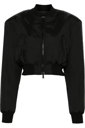 WARDROBE.NYC Chaqueta bomber corta con cremallera