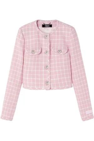 VERSACE Chaqueta corta con botones Medusa Head