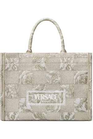 VERSACE Bolso shopper Athena con motivo Barocco