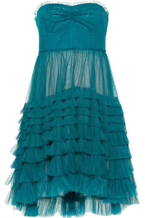Twin-Set Vestido corto con volantes