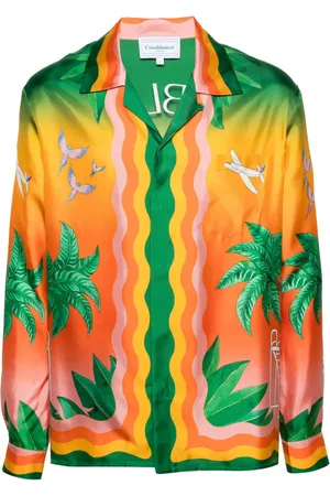 Casablanca Camisa Tennis Club En Fleur