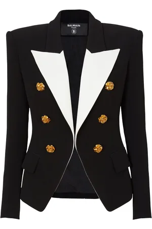 Balmain Blazer 6-Button de dos tonos