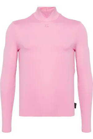 Courrèges Top con aplique del logo