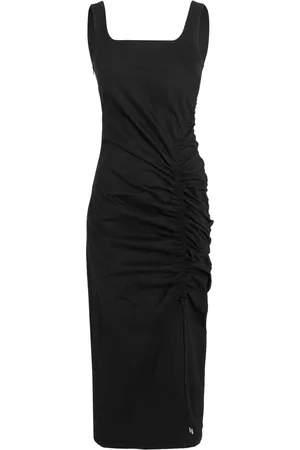 Karl Lagerfeld Vestido midi con detalle fruncido