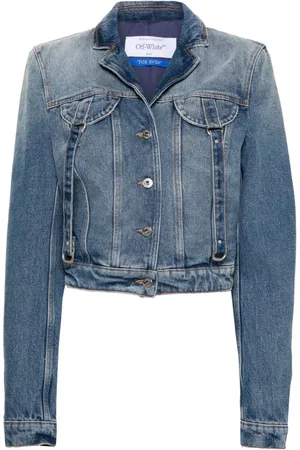OFF-WHITE Chaqueta corta vaquera