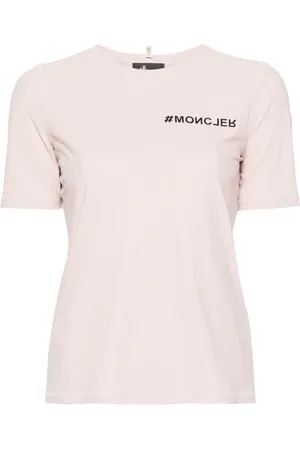 Moncler Camiseta con logo en relieve