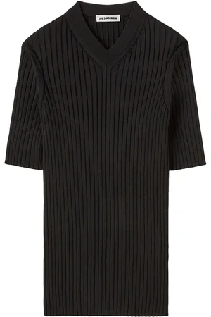 Jil Sander Camiseta con cuello en Vt