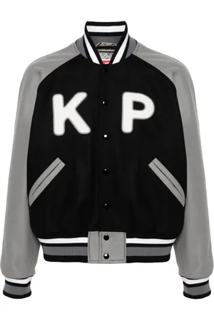 Kenzo Chaqueta bomber con logo de apliques