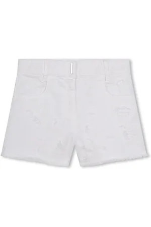 Givenchy Pantalones cortos con efecto envejecido