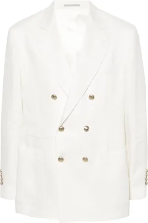 Brunello Cucinelli Blazer con doble botonadura