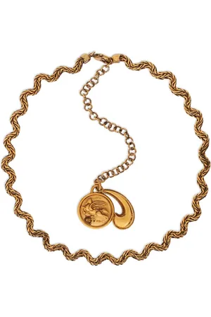 Etro Collar con cadena y logo