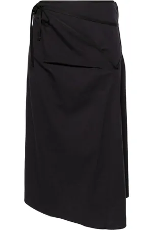 LEMAIRE Falda midi asimétrica