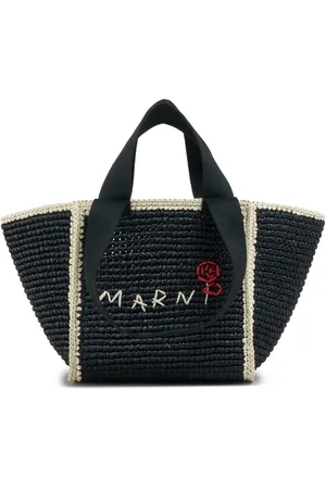 Marni Bolso shopper con logo bordado