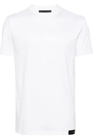 LOW BRAND Camiseta con etiqueta del logo