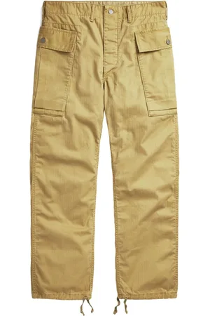 Ralph Lauren Pantalones cargo con motivo de espiga