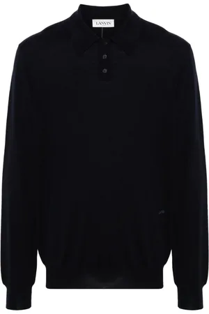 Lanvin Polo con logo bordado
