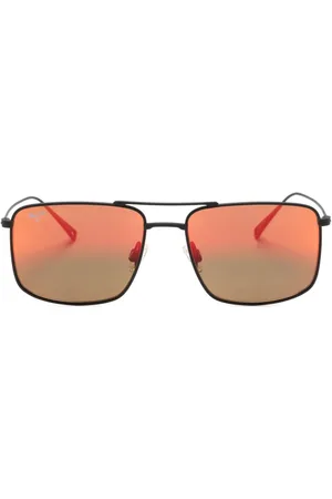 Maui Jim Gafas de sol Aeko con montura cuadrada