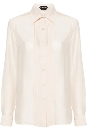 Tom Ford Camisa con detalle de pliegues