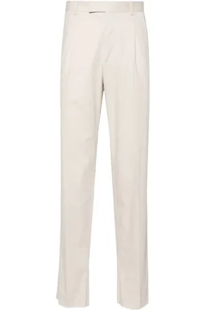 Ermenegildo Zegna Pantalones chinos de talle medio