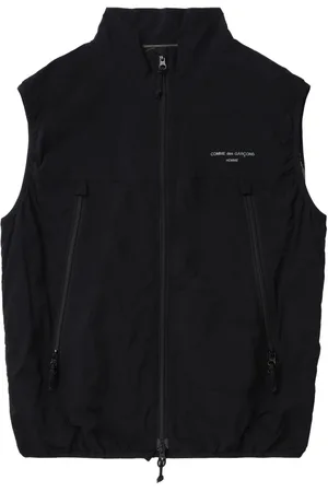 Comme des Garçons Chaleco con parche del logo