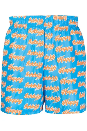 Natasha Zinko Bañador con estampado Happy