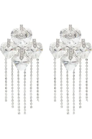 Jimmy Choo Pendientes con colgante de corazón