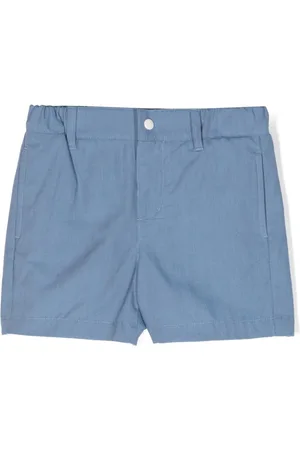Moncler Bermudas con parche del logo
