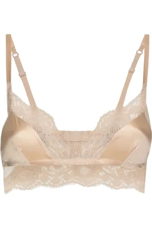Dolce & Gabbana Corpiño con ribete de encaje