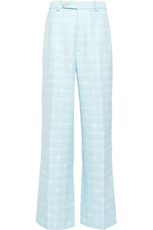 Casablanca Pantalones Heart Monogram en jacquard