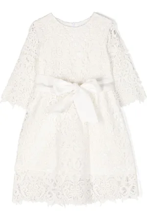 JESURUM BABY Vestido con encaje translúcido